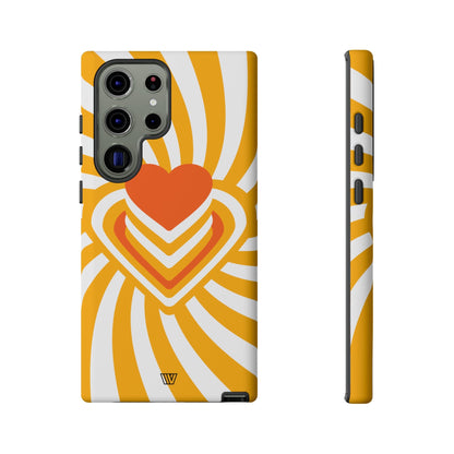 HEART RAY STACK | Tough Phone Case