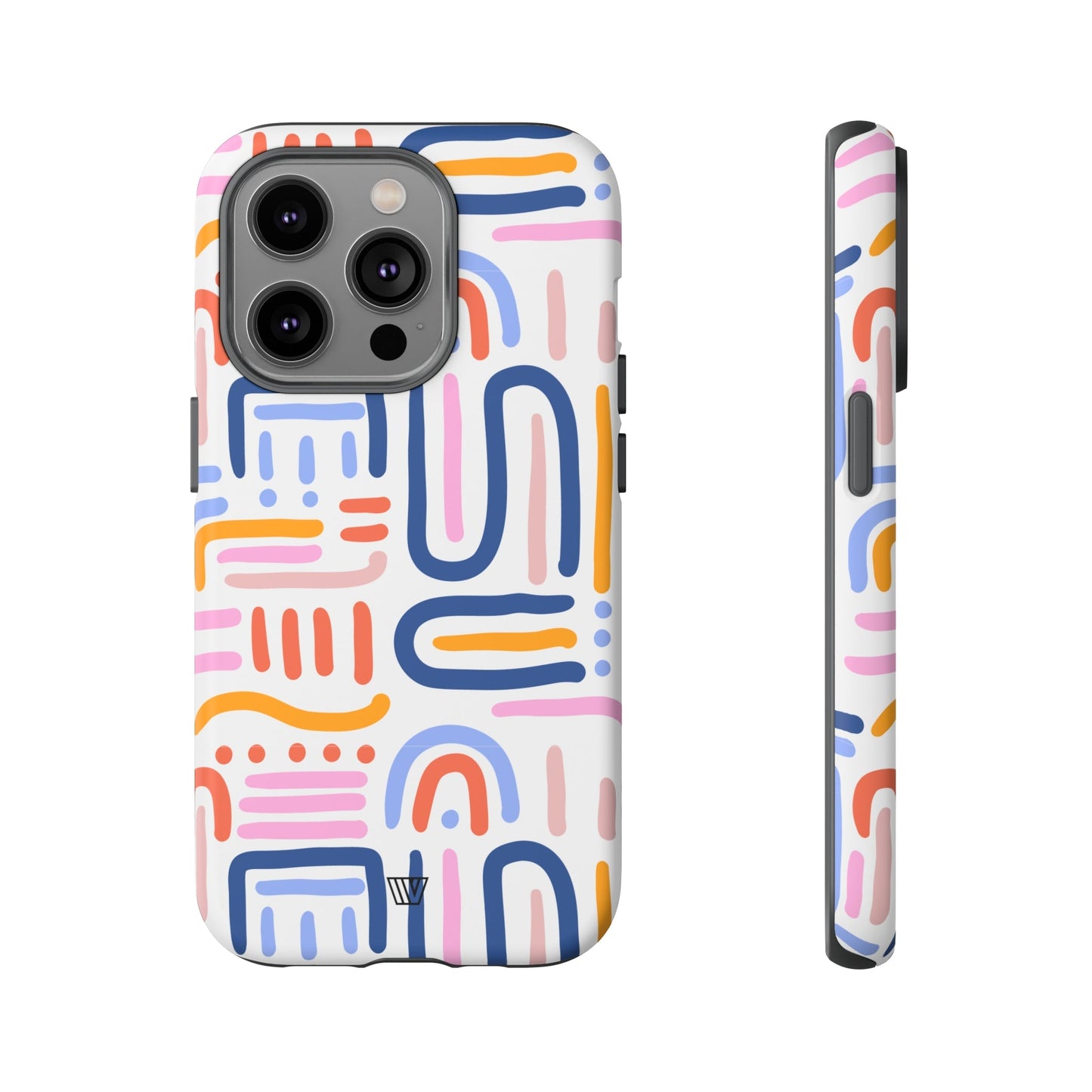 MEMPHIS BOLD LINES | Tough Phone Case