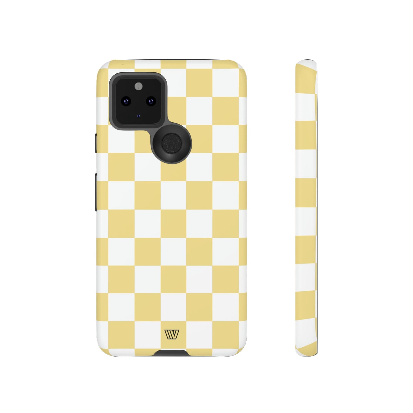 BANANA YELLOW CHECKERBOARD | Tough Phone Case