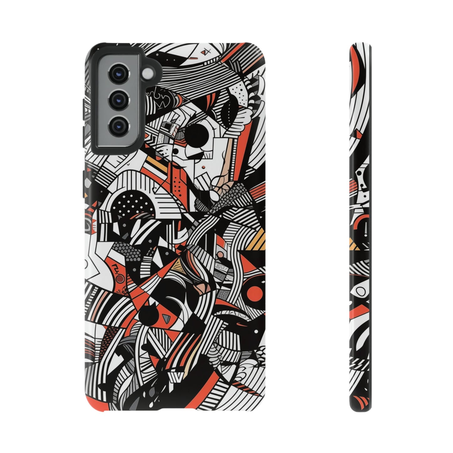 ABSTRACT DOODLE #3 | Tough Phone Case