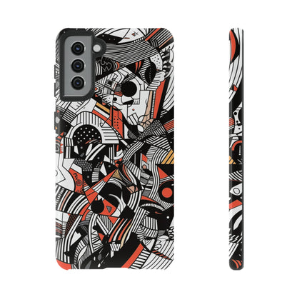 ABSTRACT DOODLE #3 | Tough Phone Case