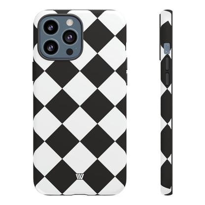 BLACK & WHITE DIAMOND | Tough Phone Case