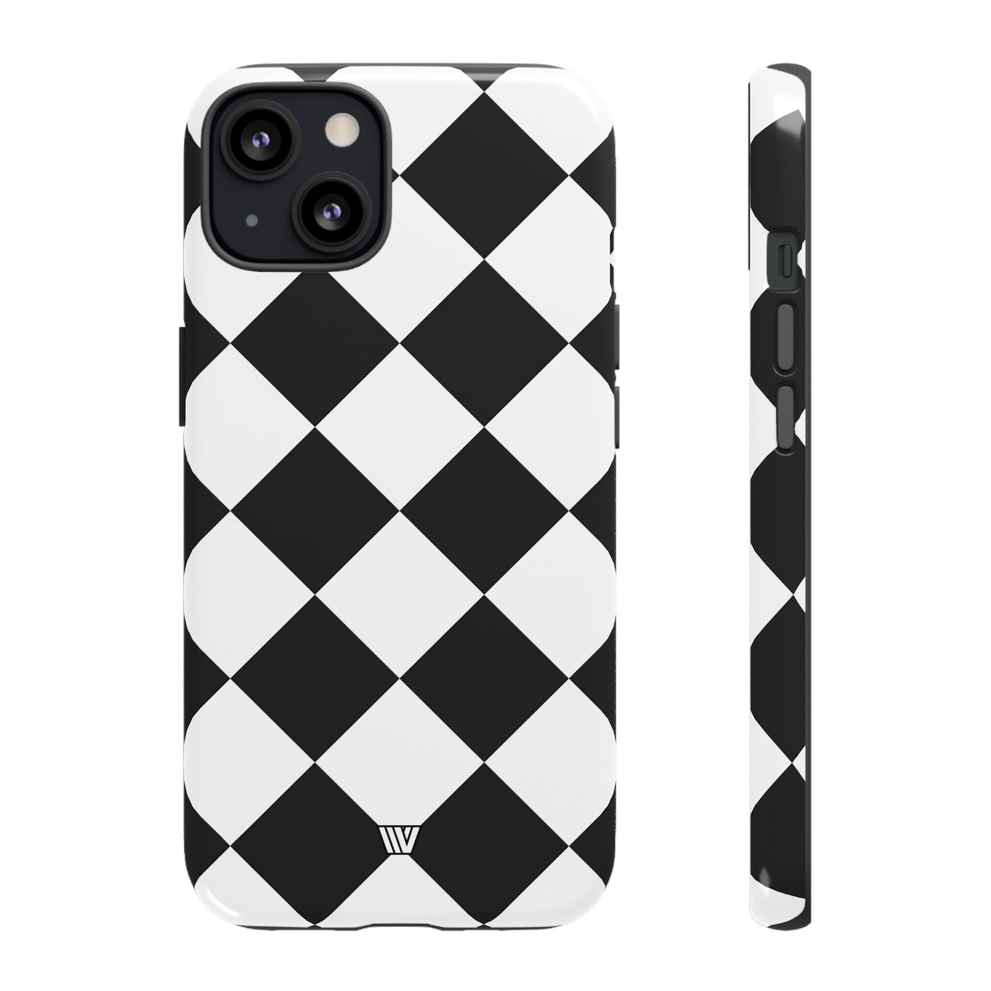 BLACK & WHITE DIAMOND | Tough Phone Case