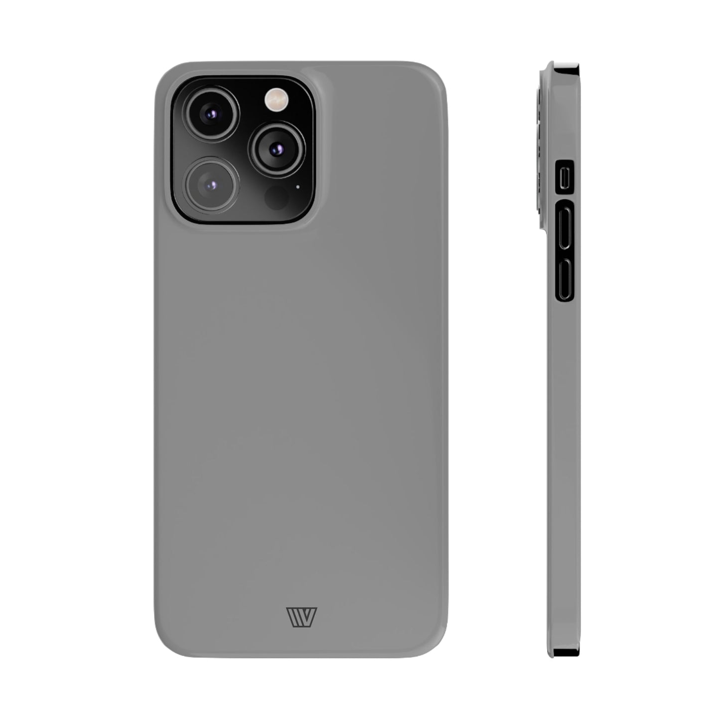 SOLID GRAY | Slim iPhone Case