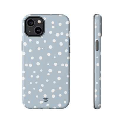 BLUE HAZE DOTS | Tough Phone Case