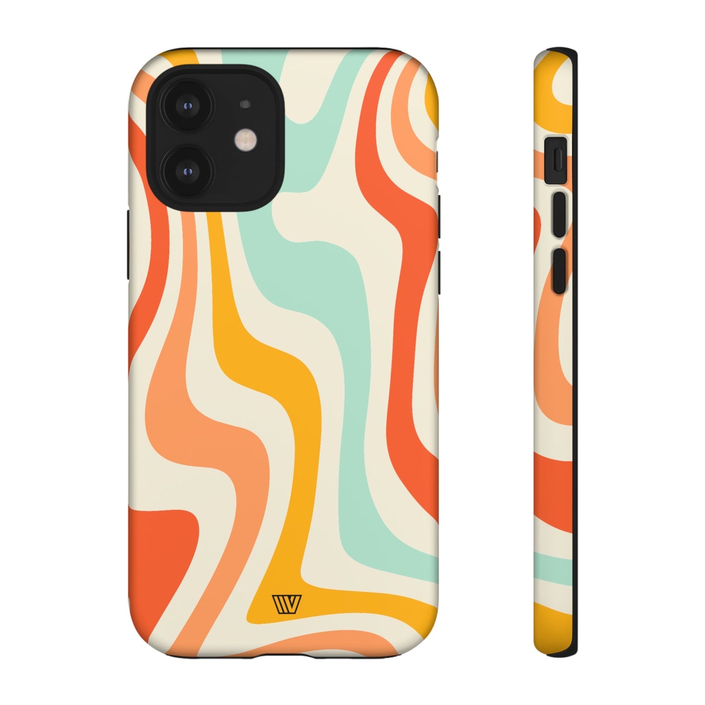 RETRO GROOVY SWIRLS | Tough Phone Case