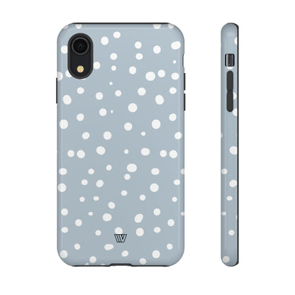 BLUE HAZE DOTS | Tough Phone Case