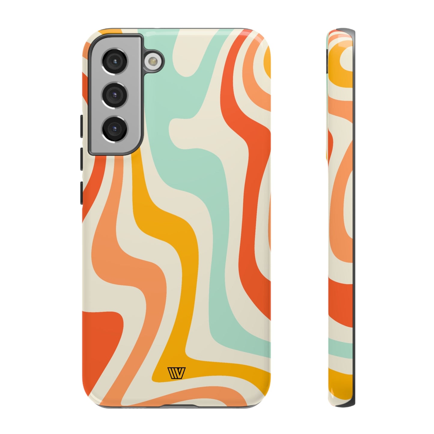 RETRO GROOVY SWIRLS | Tough Phone Case