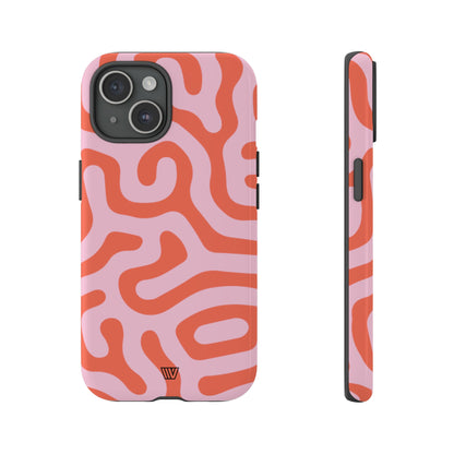 CORAL ORGANIC LINES | Tough Phone Case