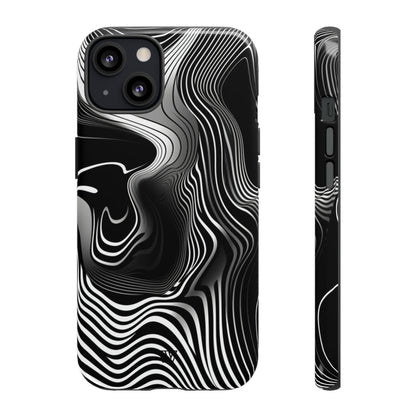 ABSTRACT ZEBRA STRIPES | Tough Phone Case