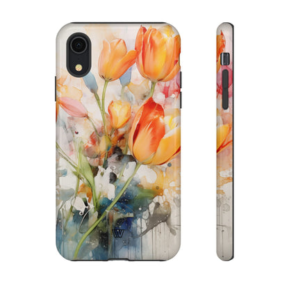 WATERCOLOR TULIPS | Tough Phone Case