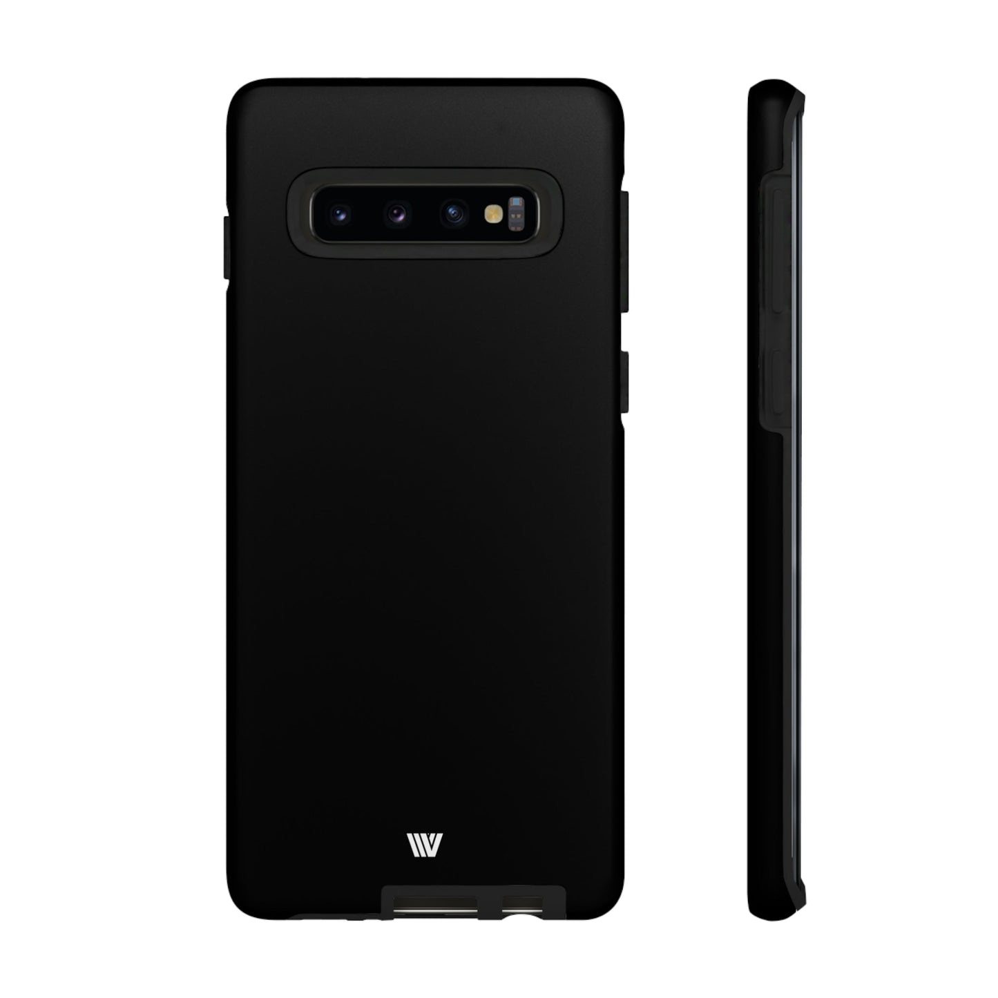 JET BLACK | Tough Phone Case