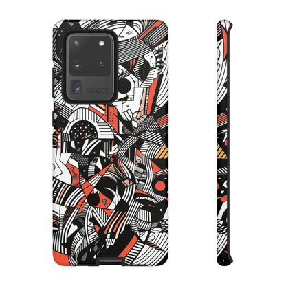 ABSTRACT DOODLE #3 | Tough Phone Case