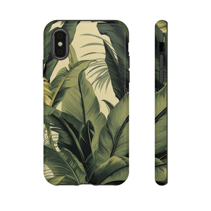 TROPICAL LEAVES | Tough Phone Case