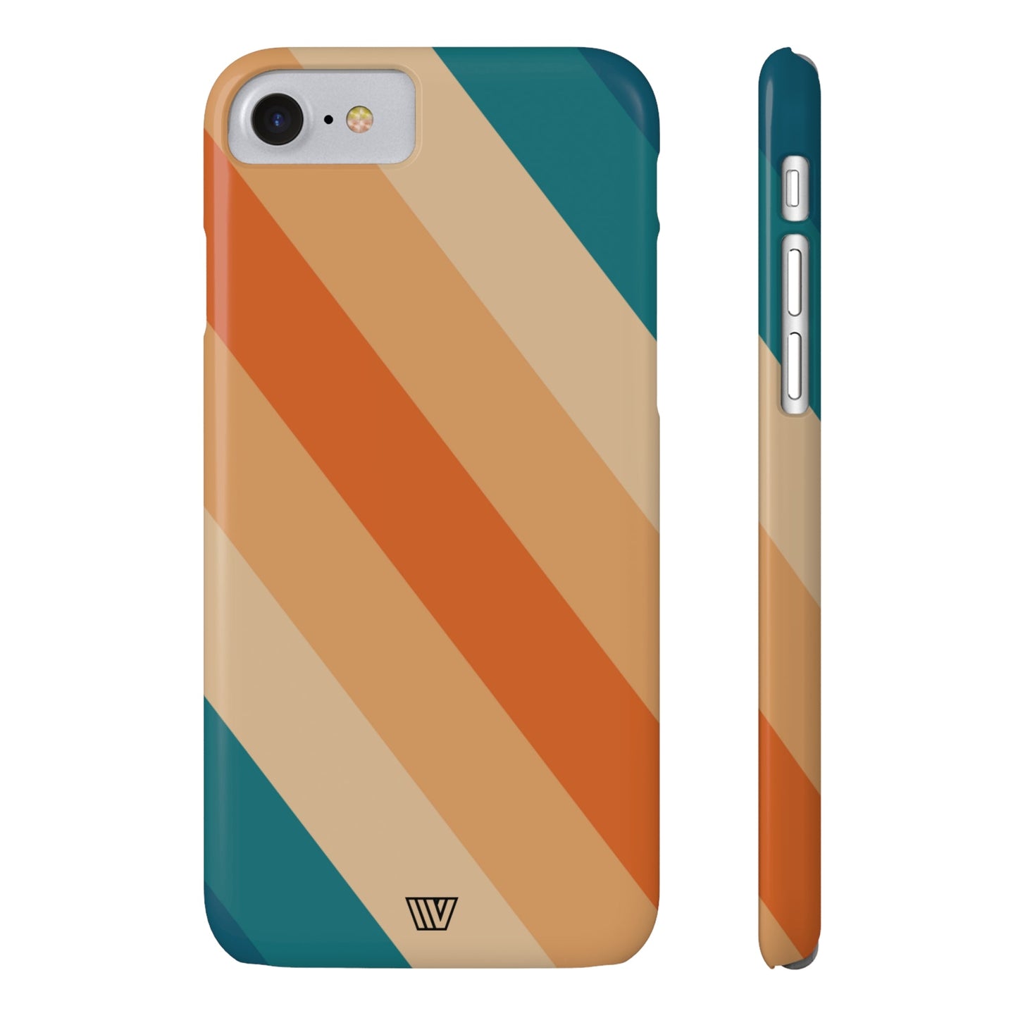 70s RETRO STRIPE | Slim iPhone Case