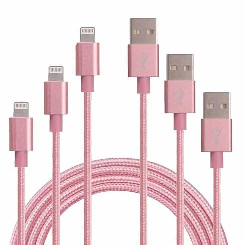 3 To Tango Apple Or Android Charging Cables 3ft-6ft-10ft All 3 Included