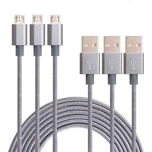 3 To Tango Apple Or Android Charging Cables 3ft-6ft-10ft All 3 Included