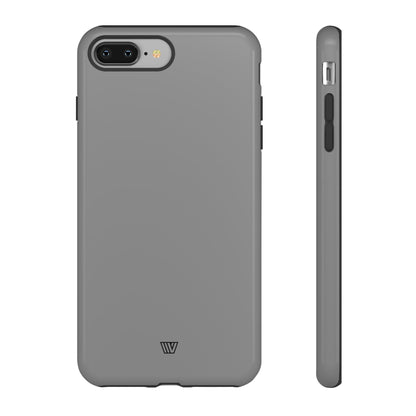 SOLID GRAY | Tough Phone Case