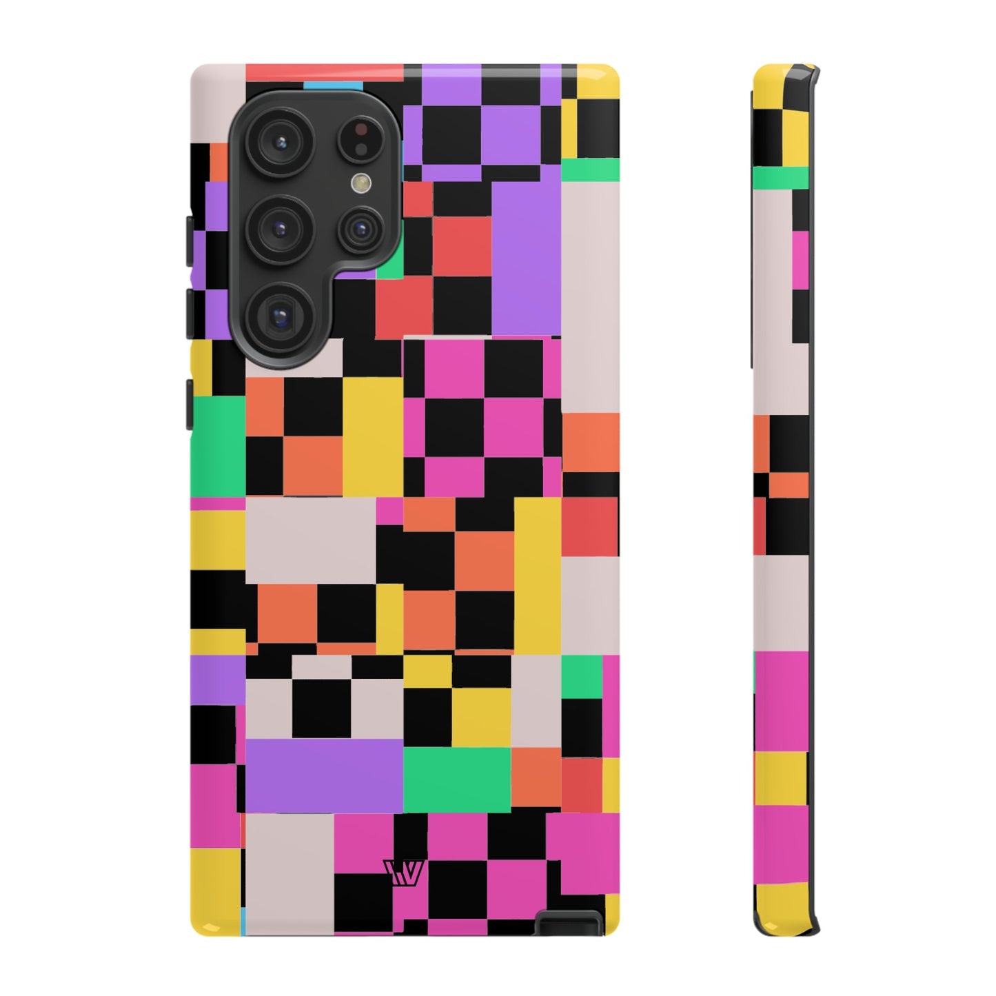 MASHED UP CHECKERBOARD | Tough Phone Case