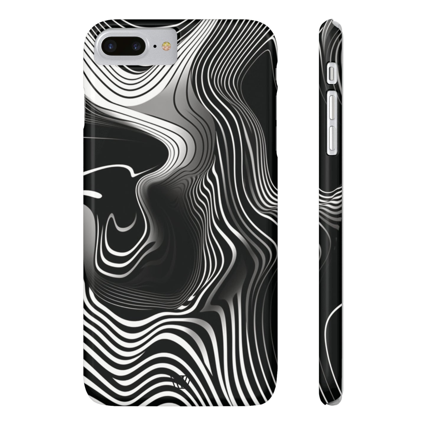 ABSTRACT ZEBRA STRIPES | Slim iPhone Case