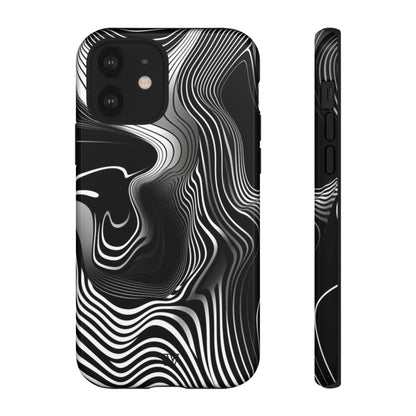 ABSTRACT ZEBRA STRIPES | Tough Phone Case