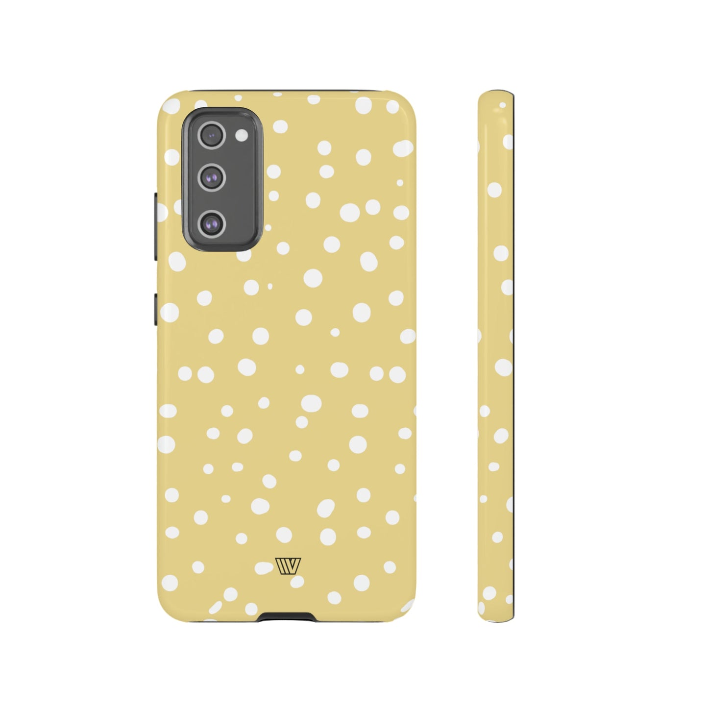 MUTED YELLOW DOTS | Tough Phone Case