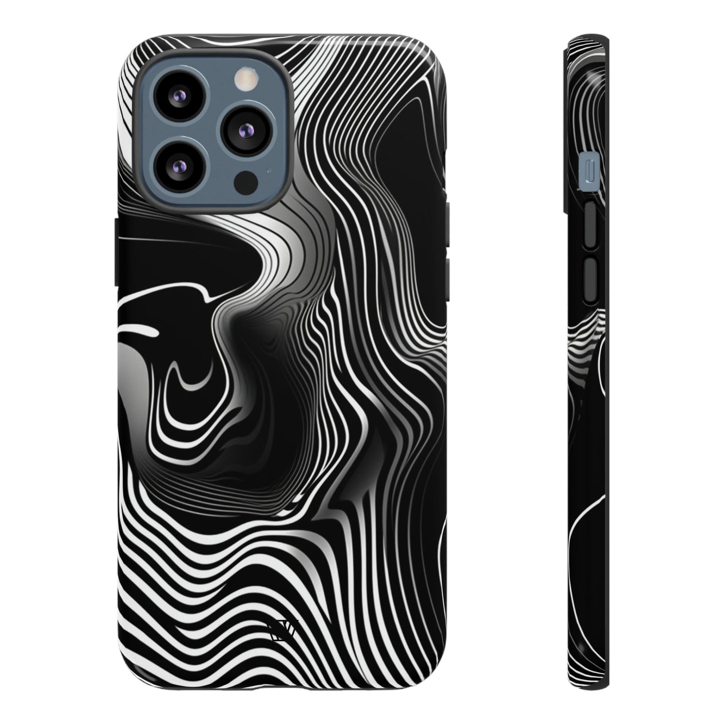 ABSTRACT ZEBRA STRIPES | Tough Phone Case