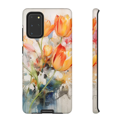 WATERCOLOR TULIPS | Tough Phone Case