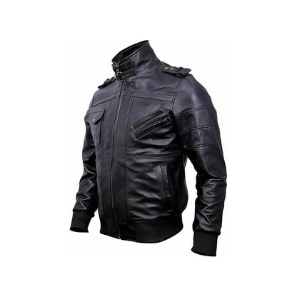 Black Guerrilla Bomber Jacket