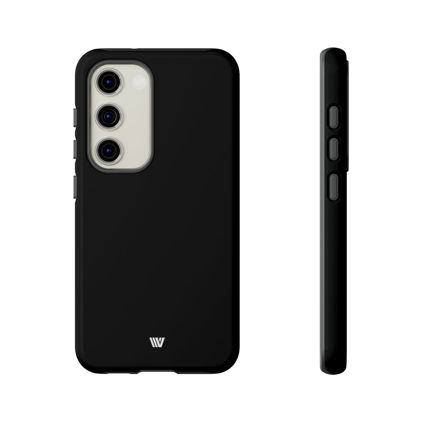 JET BLACK | Tough Phone Case