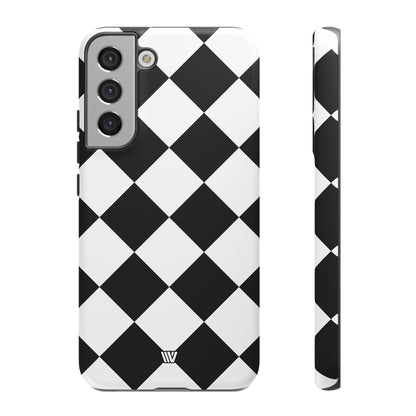 BLACK & WHITE DIAMOND | Tough Phone Case