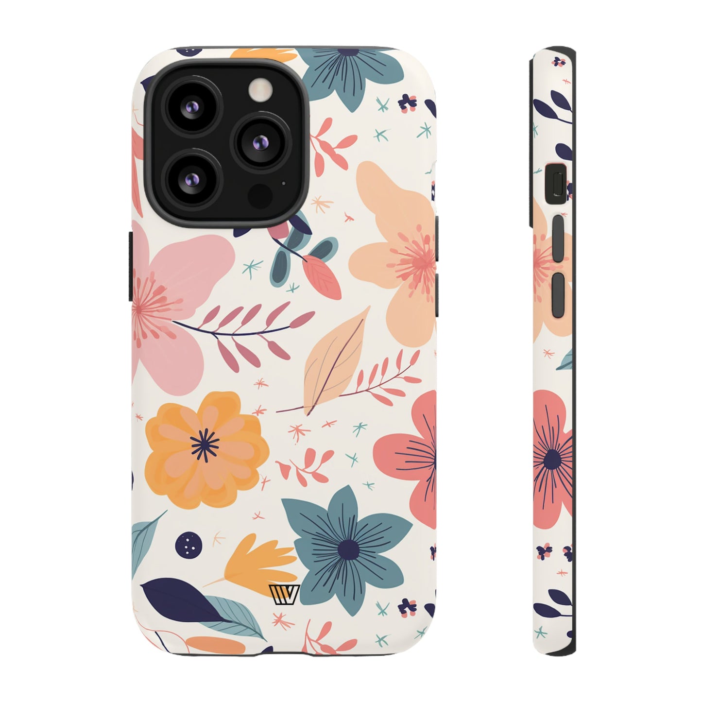 Cute Summer Flower Pattern | Tough Phone Case