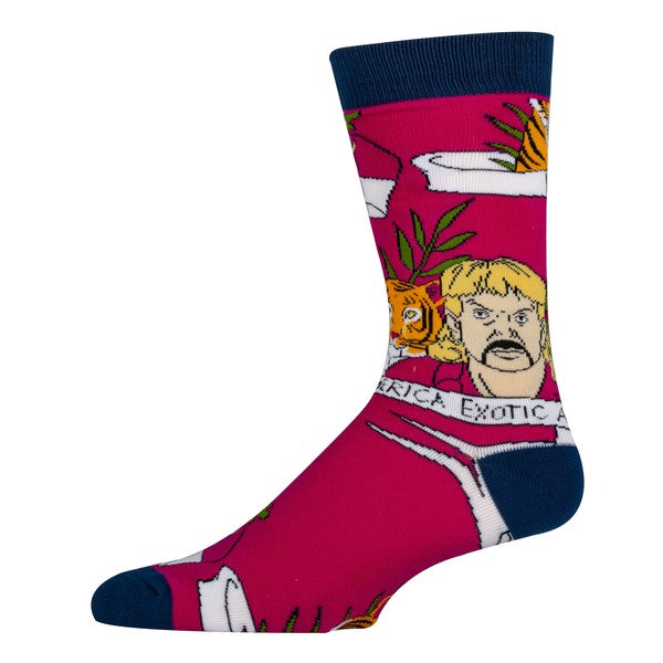 Free Joe - Men's Cotton Crew Funny Socks