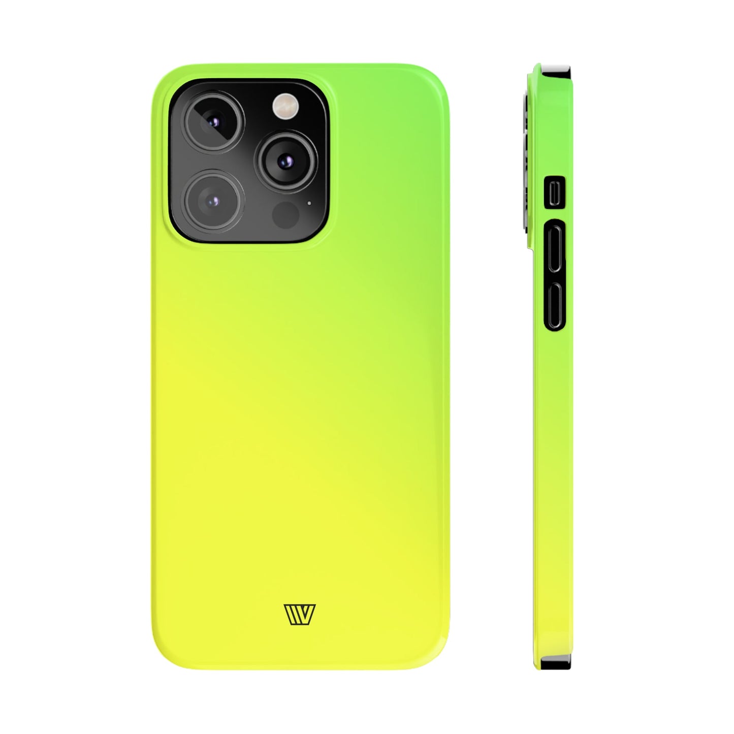 LEMON LIME NEON | Slim iPhone Case