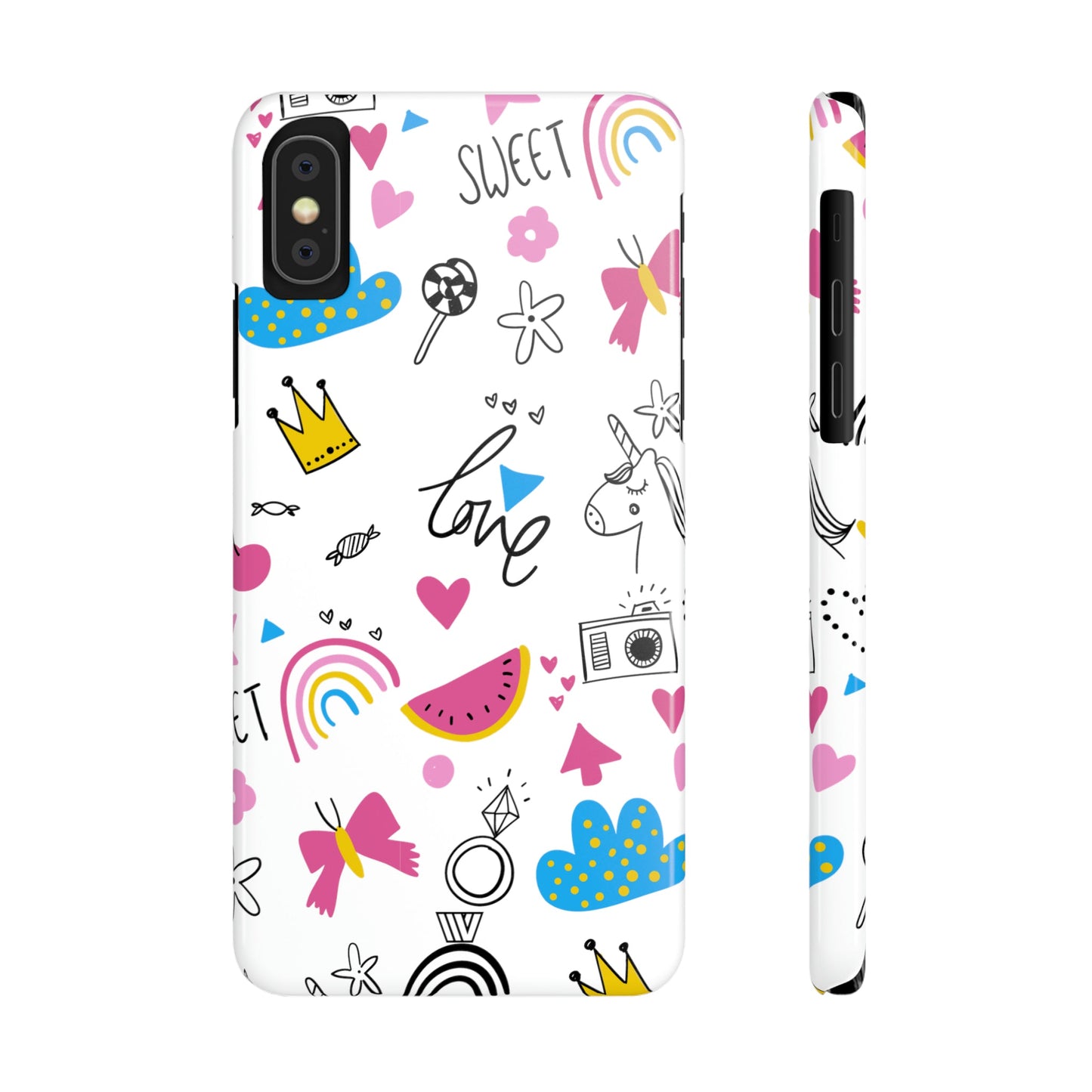 SWEET LOVE | Slim iPhone Case