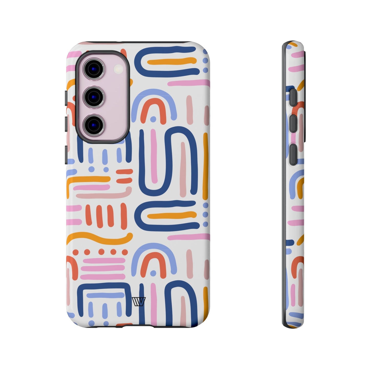 MEMPHIS BOLD LINES | Tough Phone Case