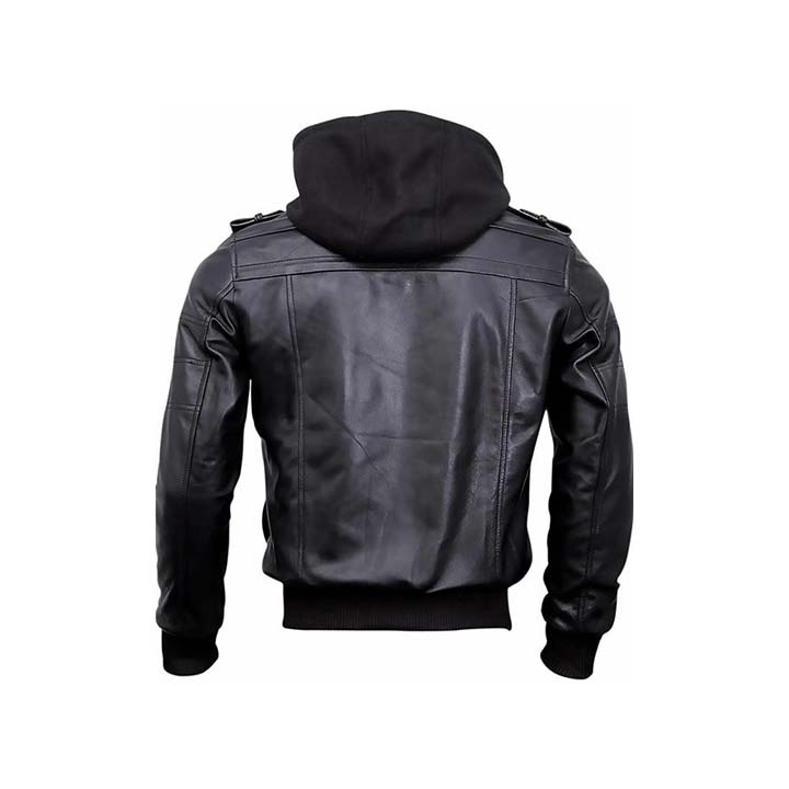 Black Guerrilla Bomber Jacket