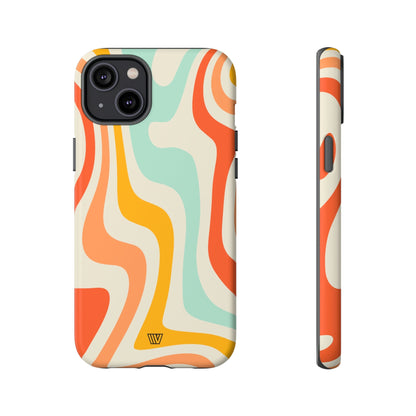 RETRO GROOVY SWIRLS | Tough Phone Case