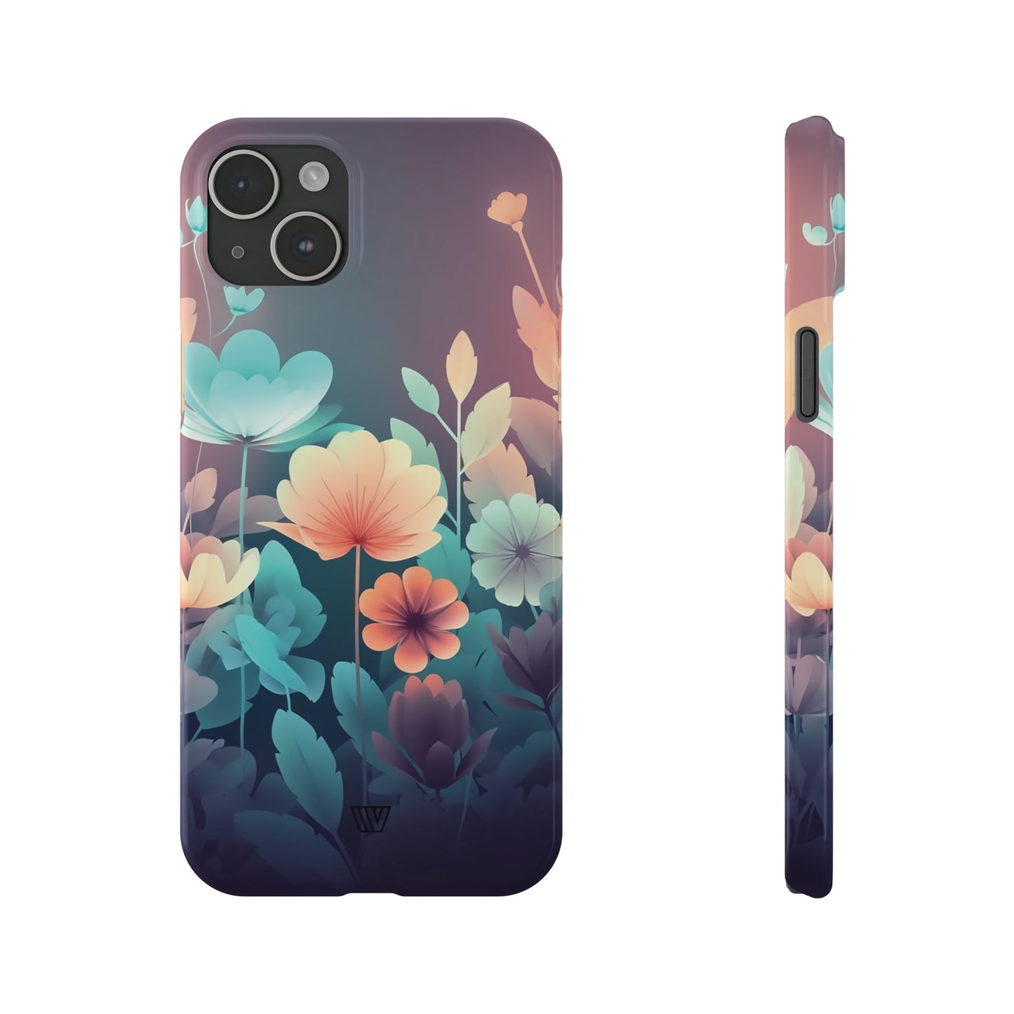 MIDNIGHT FLOWERS | Slim iPhone Case