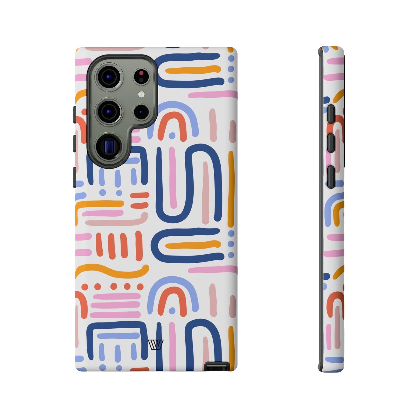 MEMPHIS BOLD LINES | Tough Phone Case