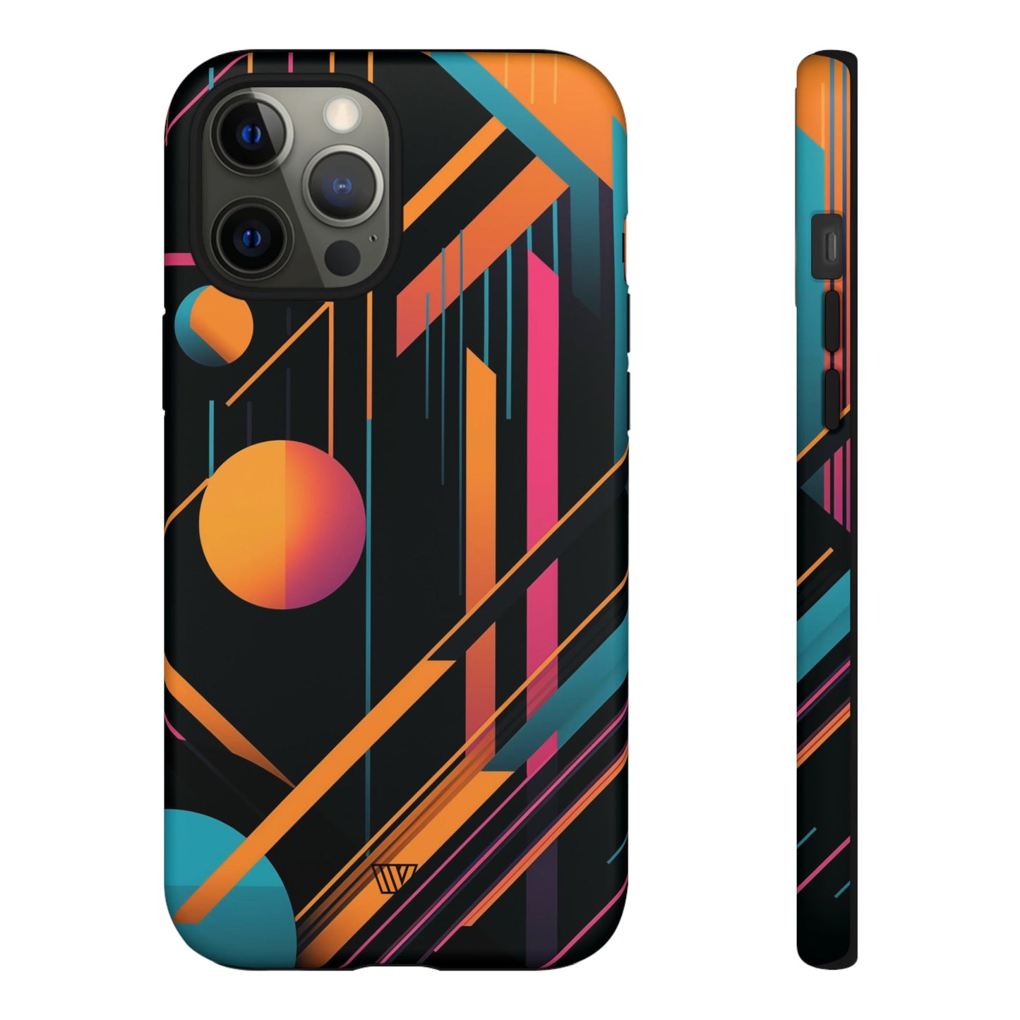 BOLD RETRO LINES | Tough Phone Case