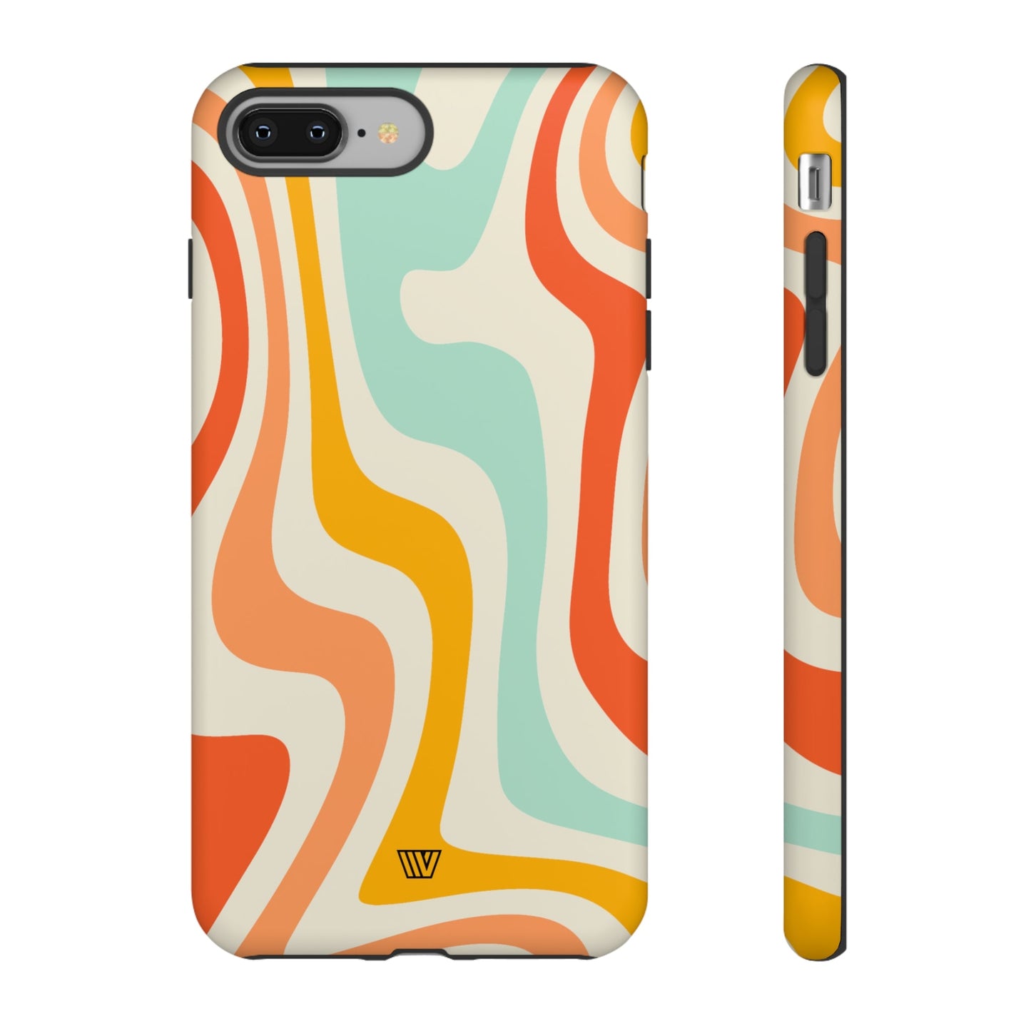 RETRO GROOVY SWIRLS | Tough Phone Case