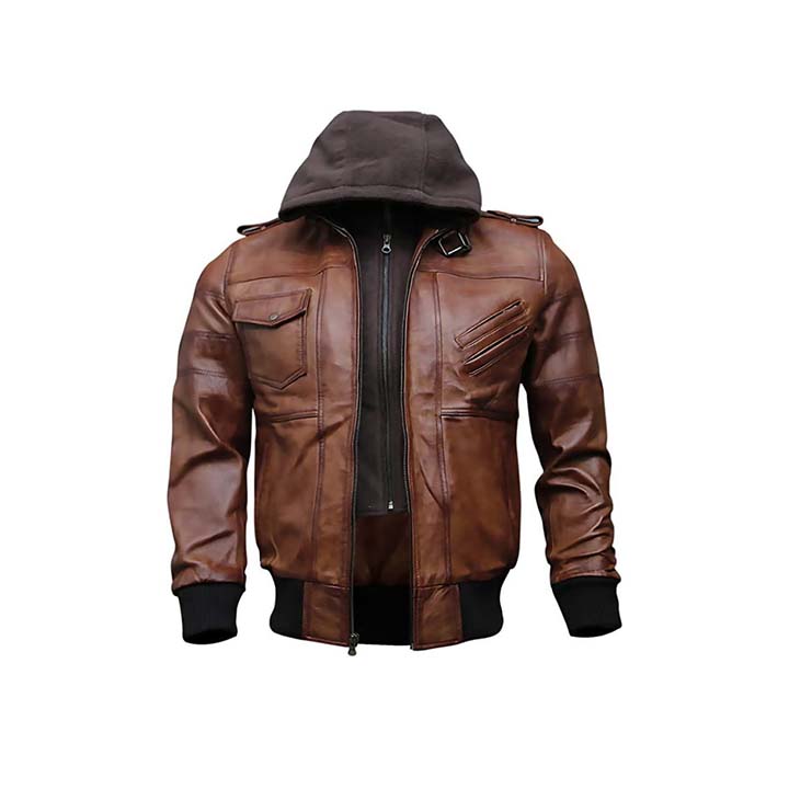 Brown Guerrilla Bomber Jacket