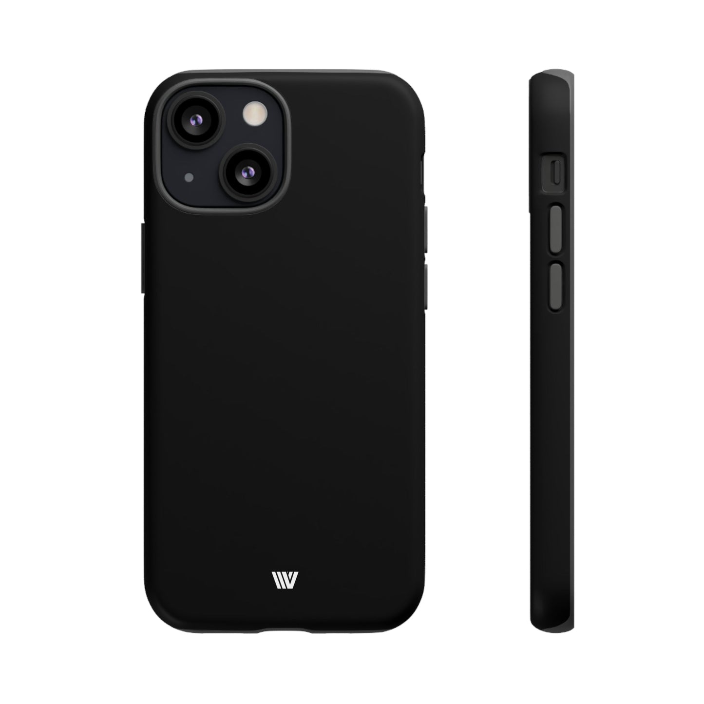 JET BLACK | Tough Phone Case