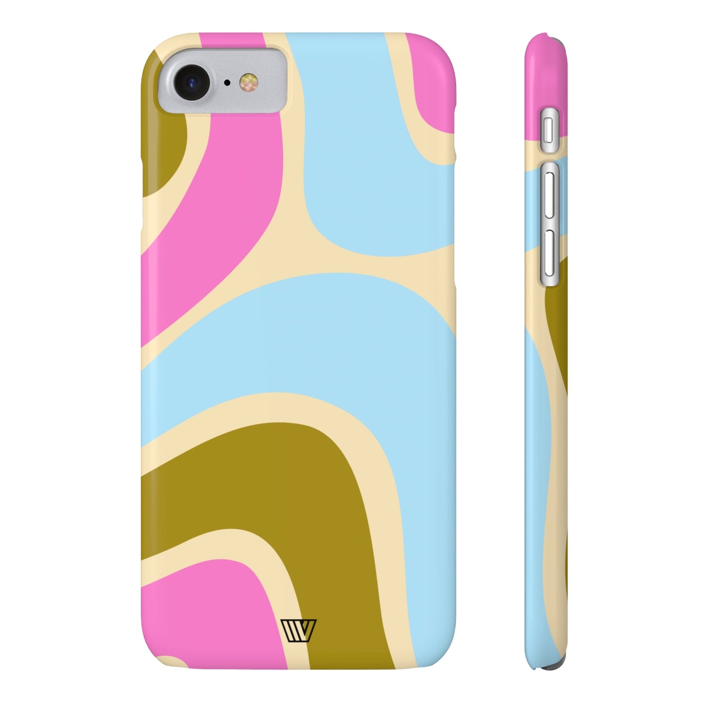 LARGE GROOVY WAVES | Slim iPhone Case