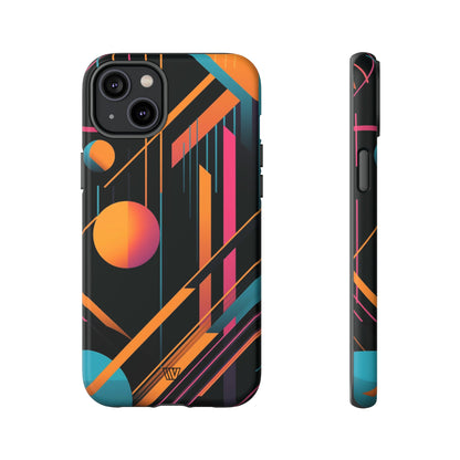 BOLD RETRO LINES | Tough Phone Case