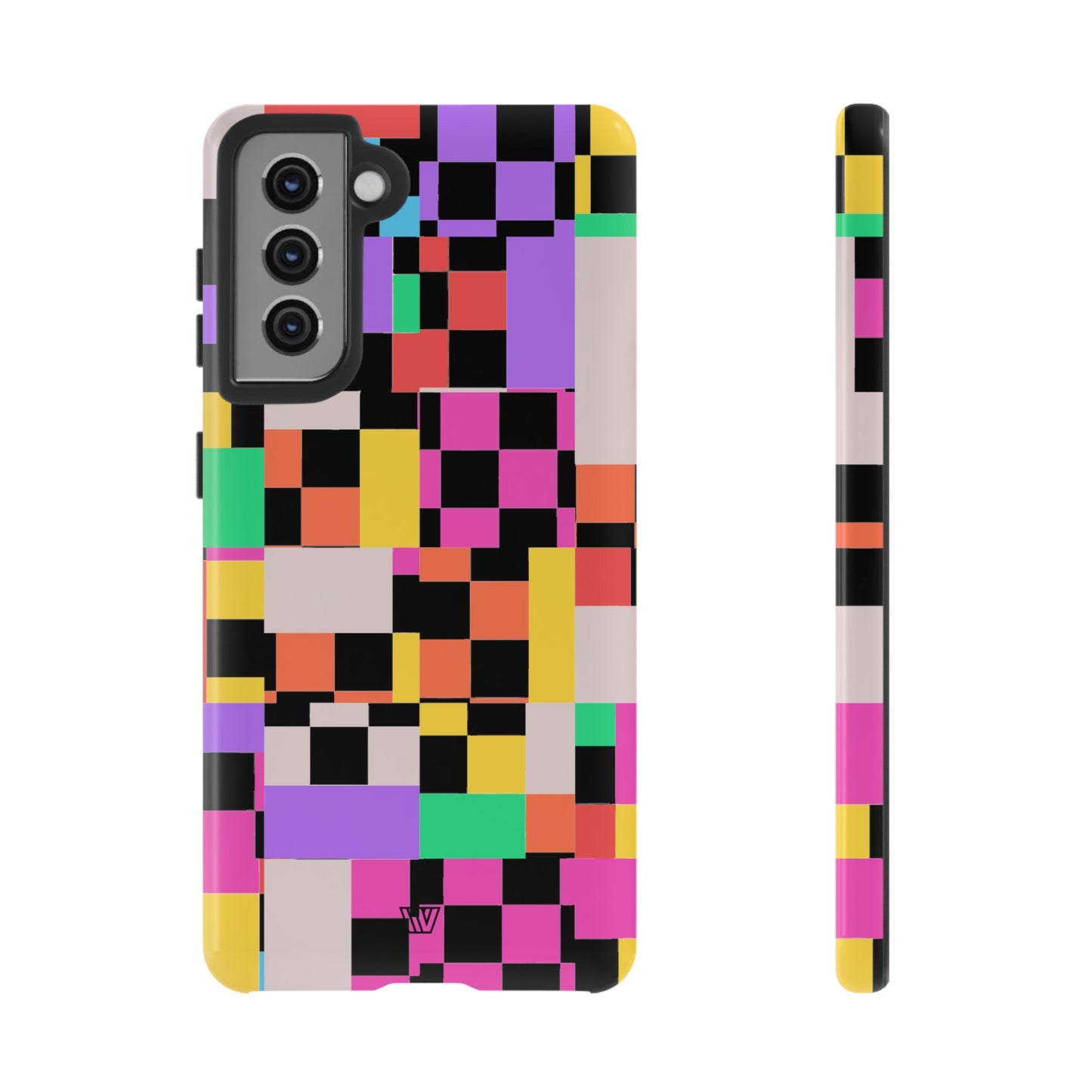 MASHED UP CHECKERBOARD | Tough Phone Case