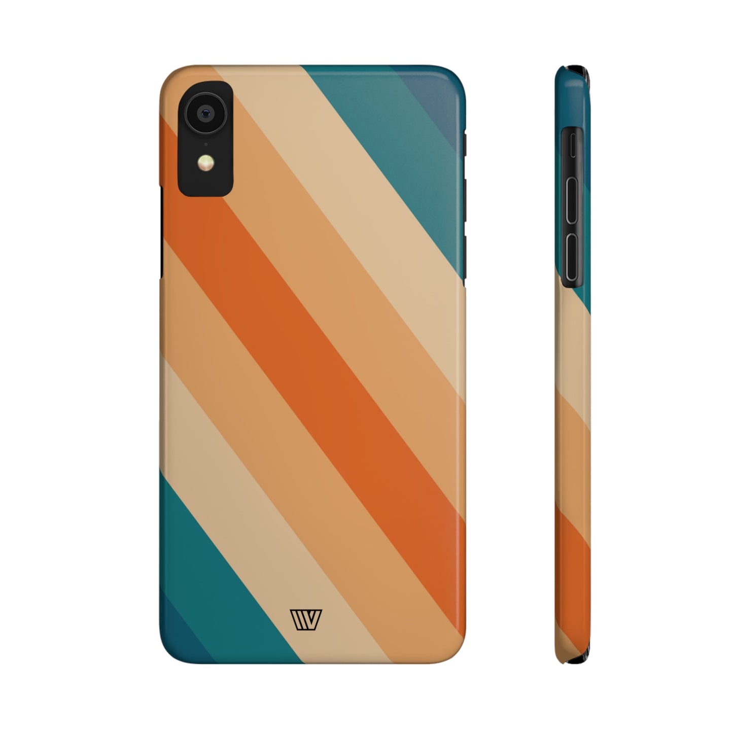 70s RETRO STRIPE | Slim iPhone Case