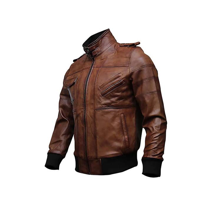 Brown Guerrilla Bomber Jacket