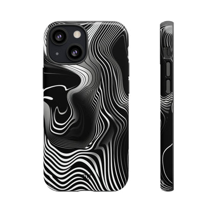 ABSTRACT ZEBRA STRIPES | Tough Phone Case